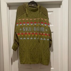 Free People Movement Powder Bunny Sweater with Hood